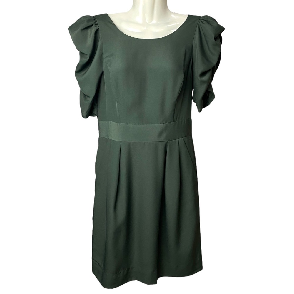 BCBGeneration | Olive Green Dress | Size 4